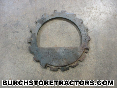 allis chalmers planter seed plates Seed Plate Selector for Allis Chalmers Planters, 321478, FREE SHIP!!!