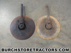 farmall 140 tractor cultivator hiller disk