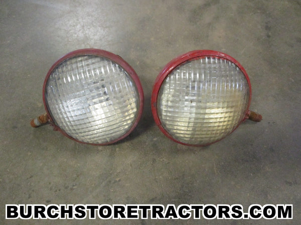 12 Volt Headlight Set Fits FARMALL Fits Cub A B C H M Super 61225DB 140 12 Volt Headlight Set Fits FARMALL Fits Cub A B C H M Super 61225DB 140