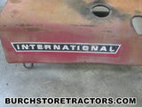 international 140 tractor hood
