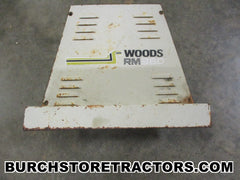 woods rm360 mower shield