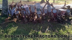 Used Cole single hopper and duplex hopper planters available for parts