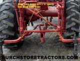 Back Cultivator Parts for a Farmall 140 Tractor PO17044A