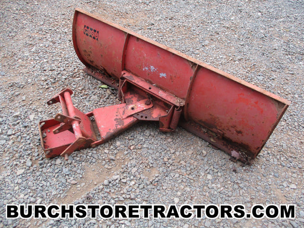 Case Tractor Front Dozer Snow Blade Attachment - Main Image
