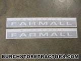 early model farmall 140 tractor stickers