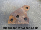 farmall cub tractor push blade drawbar bracket