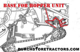 farmall fertilizer hopper base , farmall 140 tractor