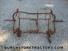 farmall super c tractor rear cultivator attachment