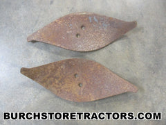 farmall tractor cultivator bedder sweeps