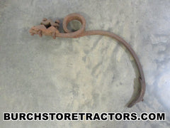 spring cultivator shank for 3 point hitch toolbars