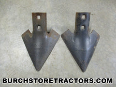 international tractor cultivator sweeps