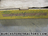 Allis Chalmers D14 tractor clutch disk