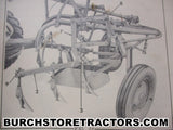Allis Chalmers G tractor front cultivator brackets