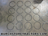 Allis Chalmers WC tractor engine piston rings