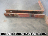 Allis G tractor back hitch bars