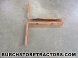 Allis Chalmers G tractor rear cultivator bars