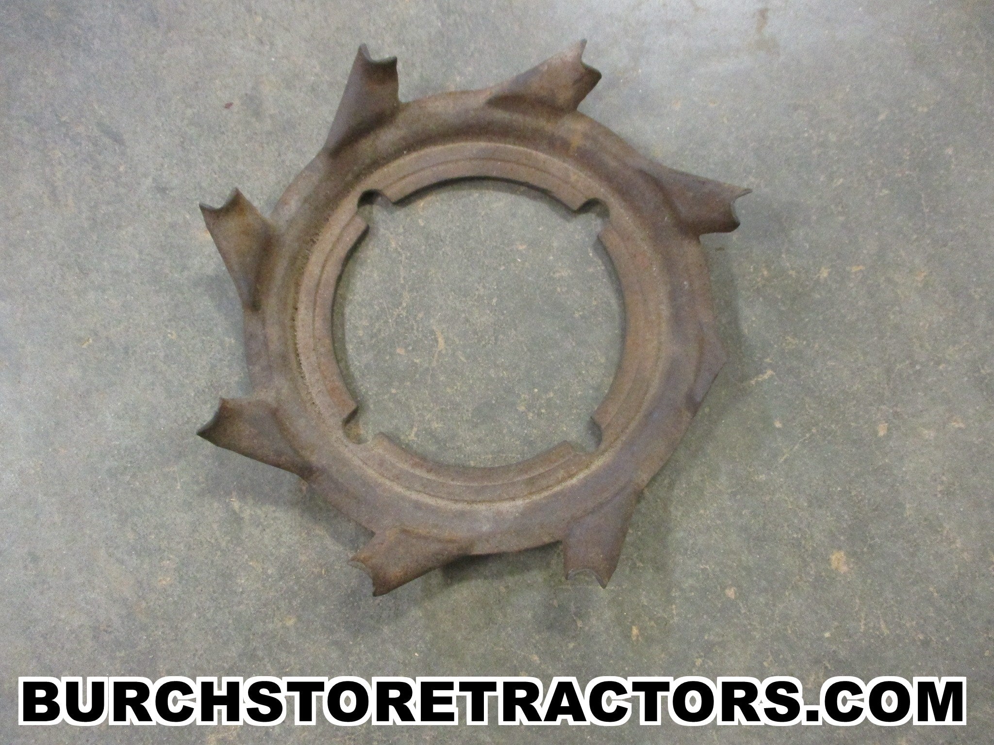 7 Cell Biloxi Bean Seed Plate for International Duplex Hoppers