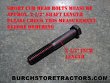 Case IH part number 251230R1 short head bolt