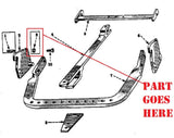 4 Drawbar or Implement Nuts for Farmall 140, 130, Super A, 100 Tractors, 69500D