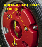Front Wheel Weight Mounting Bolt with Nut for Farmall Tractors