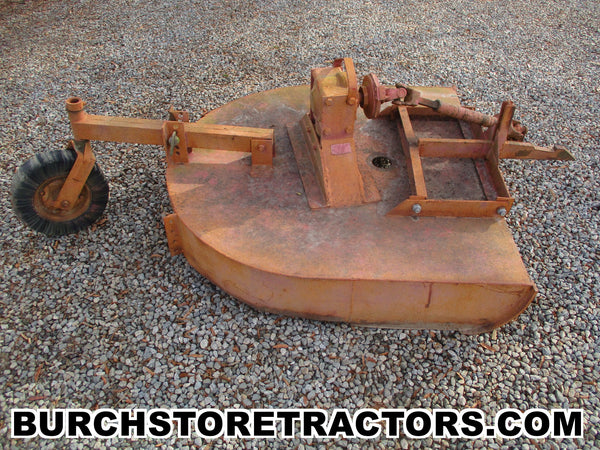 Farmall 140 tractor 1 point hitch bushog