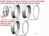 Rear Rim Clamp Jam Nut for Farmall H, M, Super H, Tractors, 351833R1