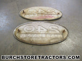 IH 240 Utility tractor emblem