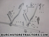 farmall super a tractor toolbar mounts