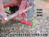 1 Point Fast Hitch Trailer Pull Bar for Farmall Tractor