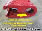 New Front LEFT Cultivator Mount for Farmall 140