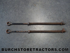 IH 274 Offset Tractor Cultivator Spring Lift Rods