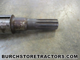 IH cub tractor left axle shaft