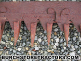 IH cub tractor sickle bar mower rock guards