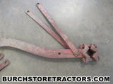Pair Draft Bars with Lifting Links for a Farmall A-6 Rear Toolbar