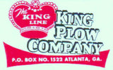 King Plow Co.  Atlanta GA. USA