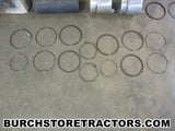ford 651 tractor engine piston kit