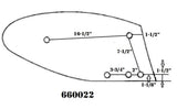 Moldboard for 14 Inch Massey Ferguson Plows