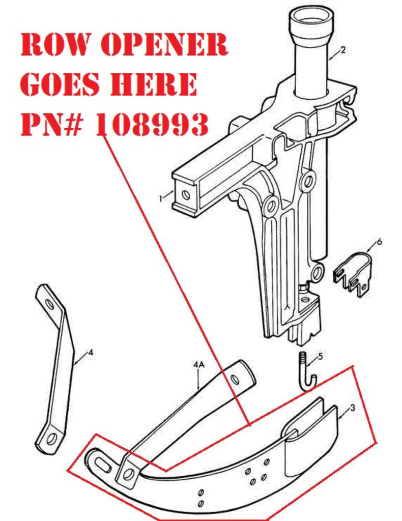 ford 309 planter seed knocker Planter Runner Opener Sword for Ford 309 Planters, 108993 – Burch Store Tractors