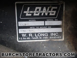 WR Long hydraulic bucket