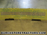 allis chalmers part number 70225312