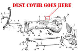 Case IH Clutch Housing Dust Cover part number 57579DX