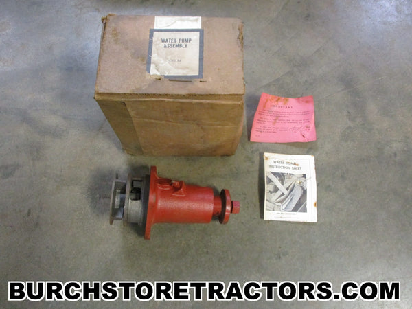 case D tractor water pump