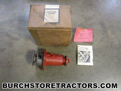 case D tractor water pump