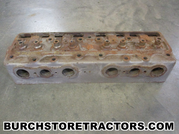 case d tractor engine head