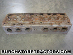 case d tractor engine head