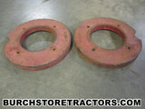 international 330 tractor front wheel weights