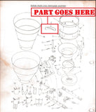 cole fertilizer hopper adjuster plate