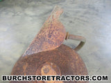 dearborn turning plow coulter with scraper