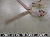 farmall 100 tractor front cultivator tool bars