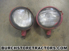 farmall 100 tractor front head lights
